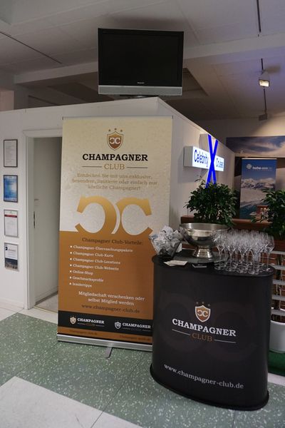 Champagner Club Theke. Foto: Champagner Club