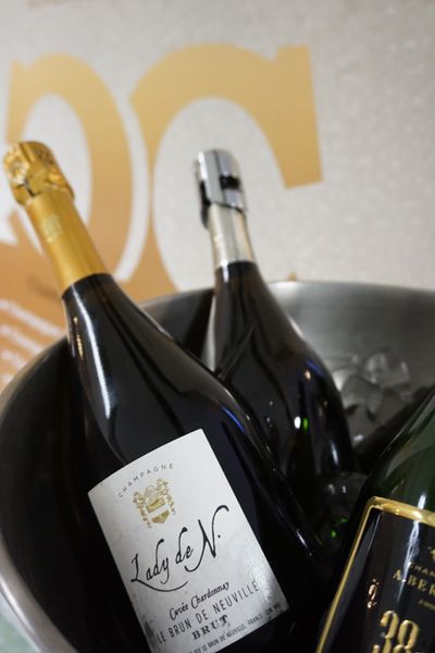 Champagne Cuvée Chardonnay Lady de N. Brut. Foto: Champagner Club