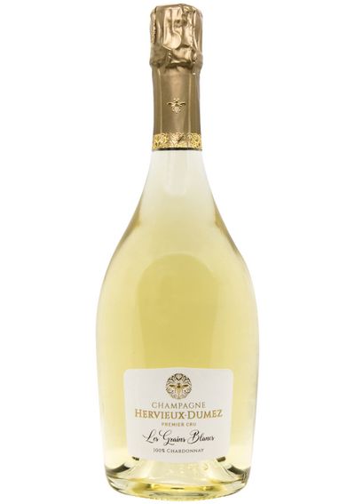 Champagne Hervieux-Dumez La Grains Blancs. Foto: Champagne Hervieux-Dumez