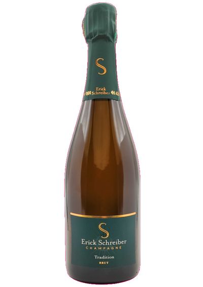 Champagne Erick Schreiber Brut Tradition. Foto: Champagne Erick Schreiber