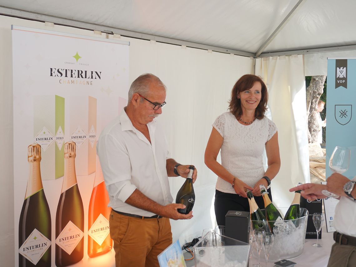 VDP-Event WEISSE.WEIN.NACHT - Champagne Esterlin. Foto: Champagner Club