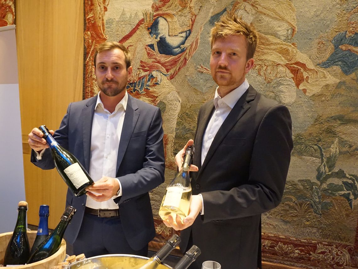 falstaff Champagnergala 2016 Düsseldorf - Champagne Moutard. Foto: Champagner Club