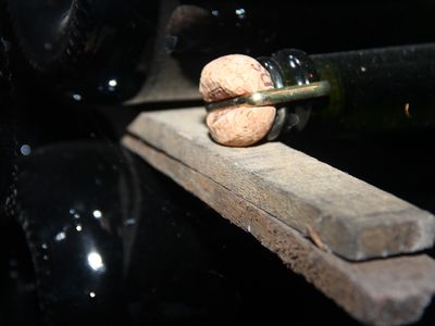 Champagne Jean Laurent Flasche mit Korken