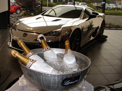 Champagner-Tasting bei LEXUS. Foto: 80 GRAD, Düsseldorf