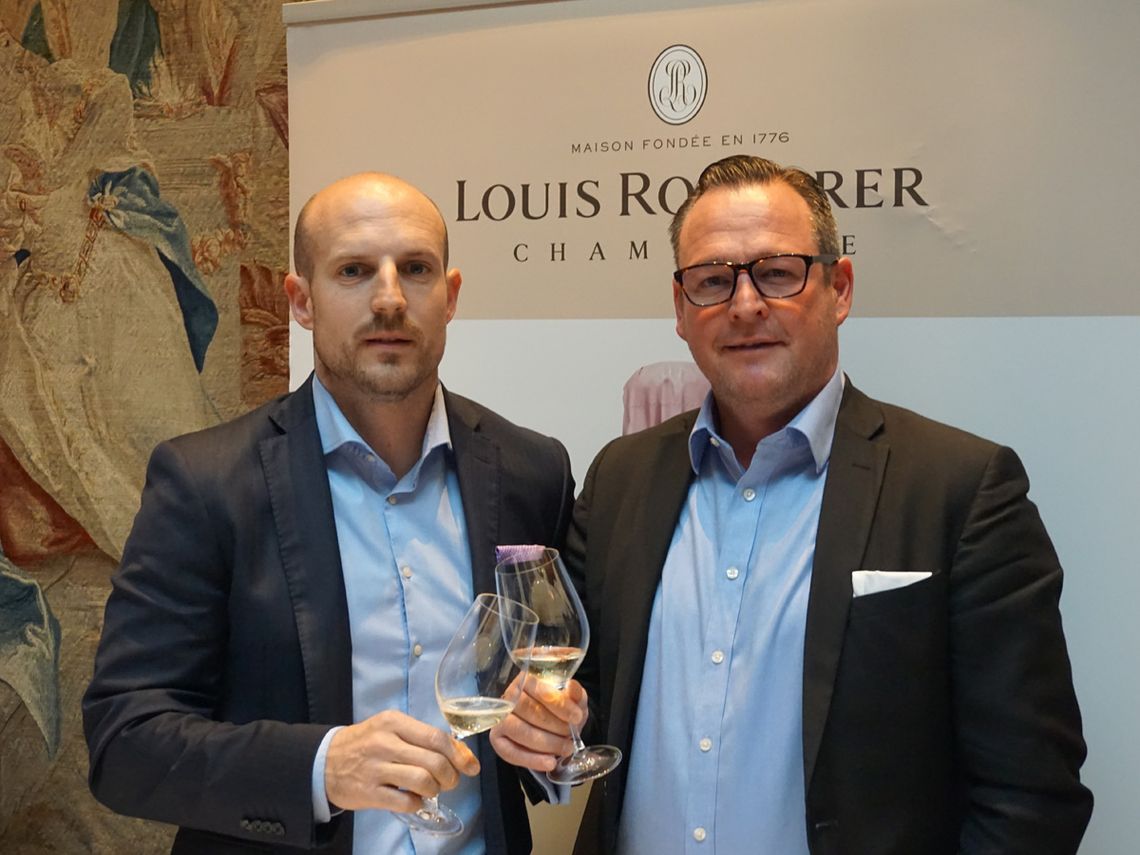 falstaff Champagnergala 2016 Düsseldorf - Champagne Louis Roederer. Foto: Champagner Club