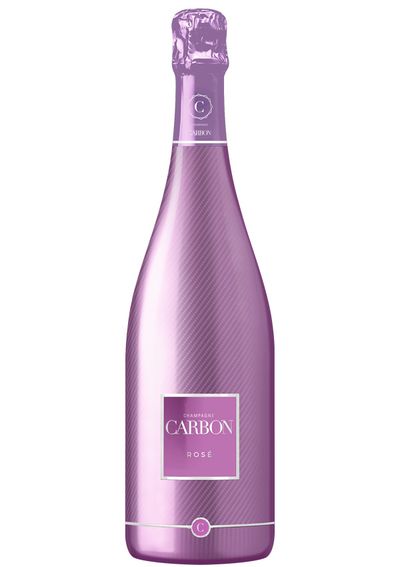 Champagne Carbon Rosé. Foto: Champagne Carbon